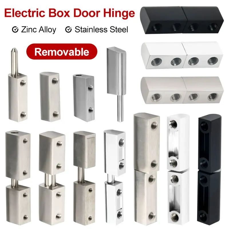 CL204-3A/B/F Detachable Mother Child Hinge Industrial Machinery Cabinet Distribution Box Door Zinc Alloy Hinge Shaft