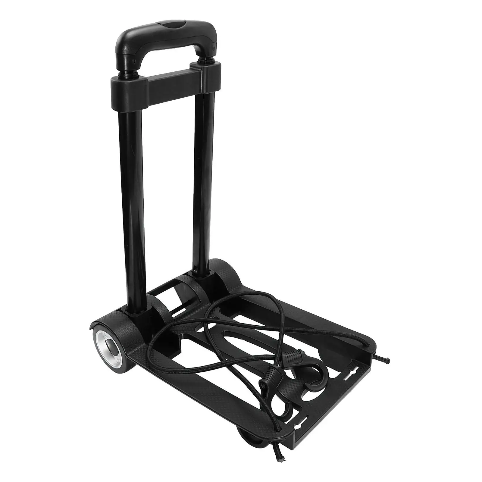 Portable Folding Luggage Cart Heavy Duty Hand Truck Barrow Cart Shopping Cart For Home Outdoor Travel