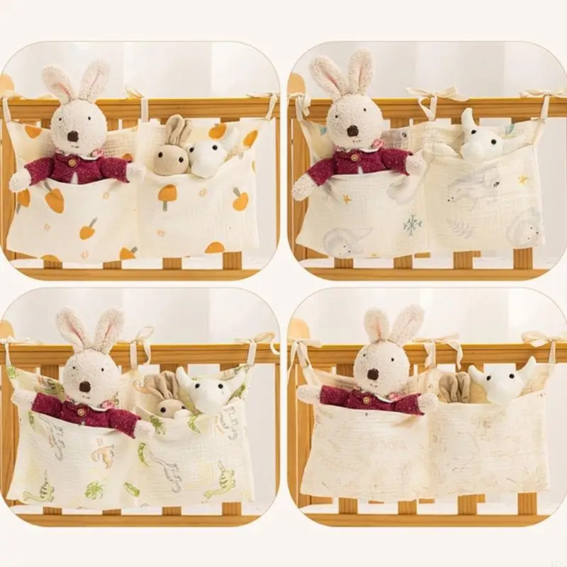 A5YC Baby Crib Hanging Bag Double Layer Design