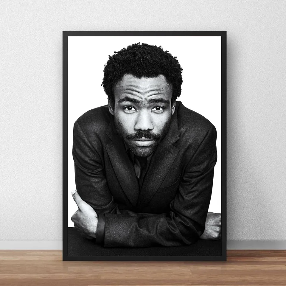 Childish Gambino Poster Rap Music Singer Art Canvas Pictures for Living Room Home Decor Posters and Prints