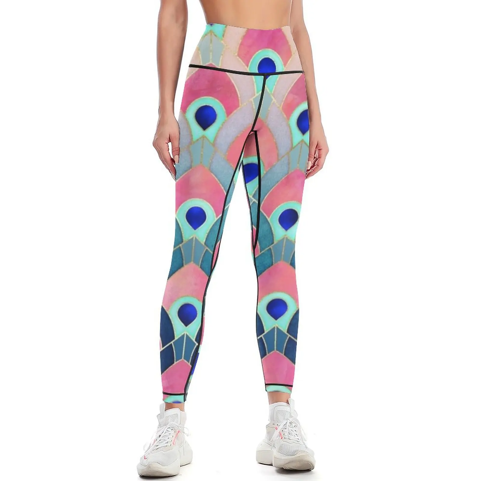 

Feathered 1 Leggings Leginsy push up gym top sports woman gym Womens Leggings