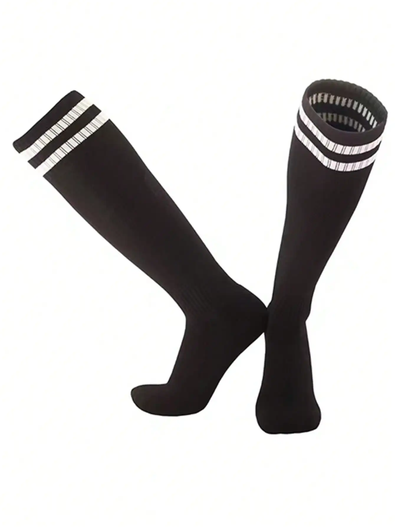 

1 pair - football socks and knee socks for men and women, suitable for baseball, softball, football and other sports socks, mult