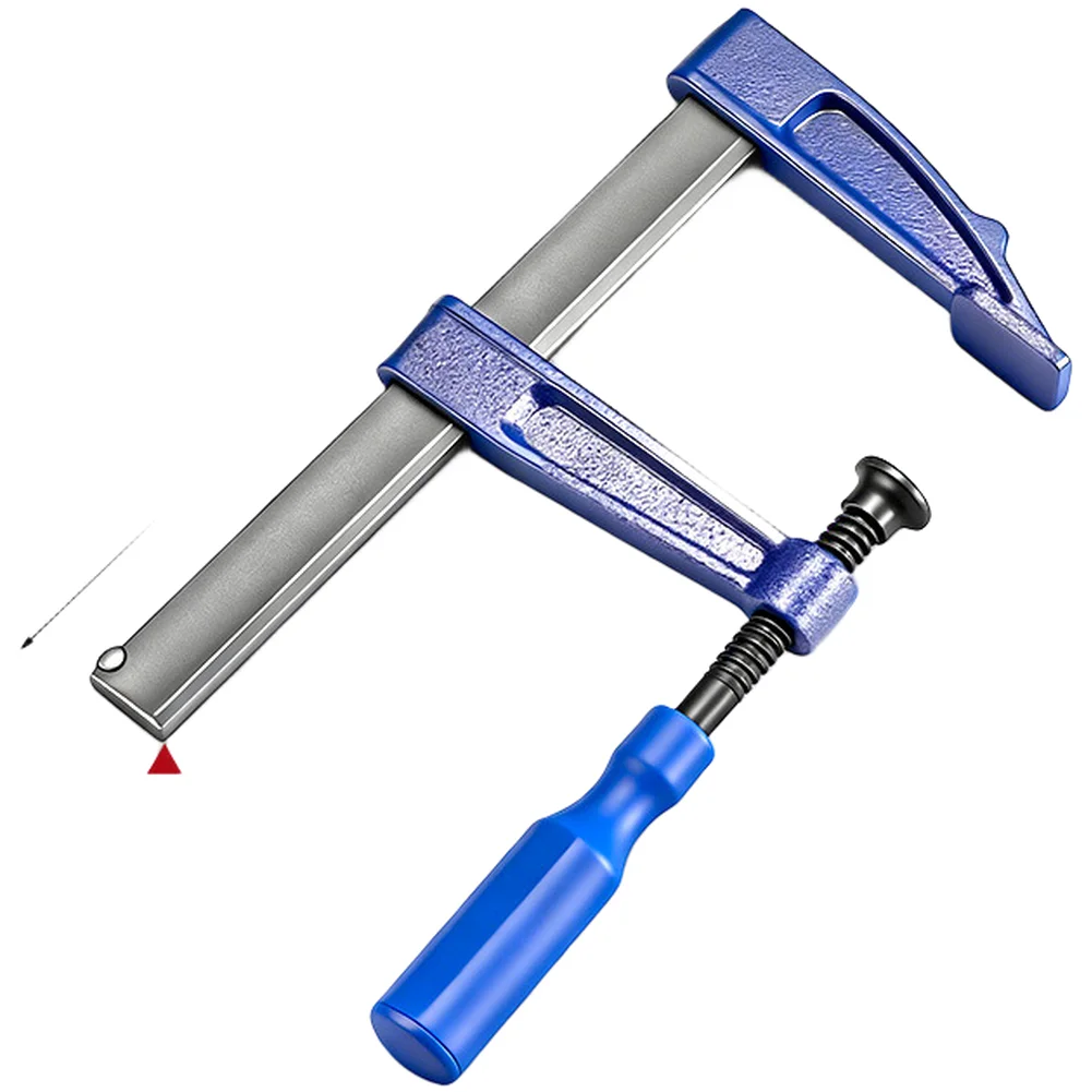 Alloy Steel F Clamp for Workshop Use with Quick Clamping Mechanism and Non Marring Jaw Protection for Finished Surfaces
