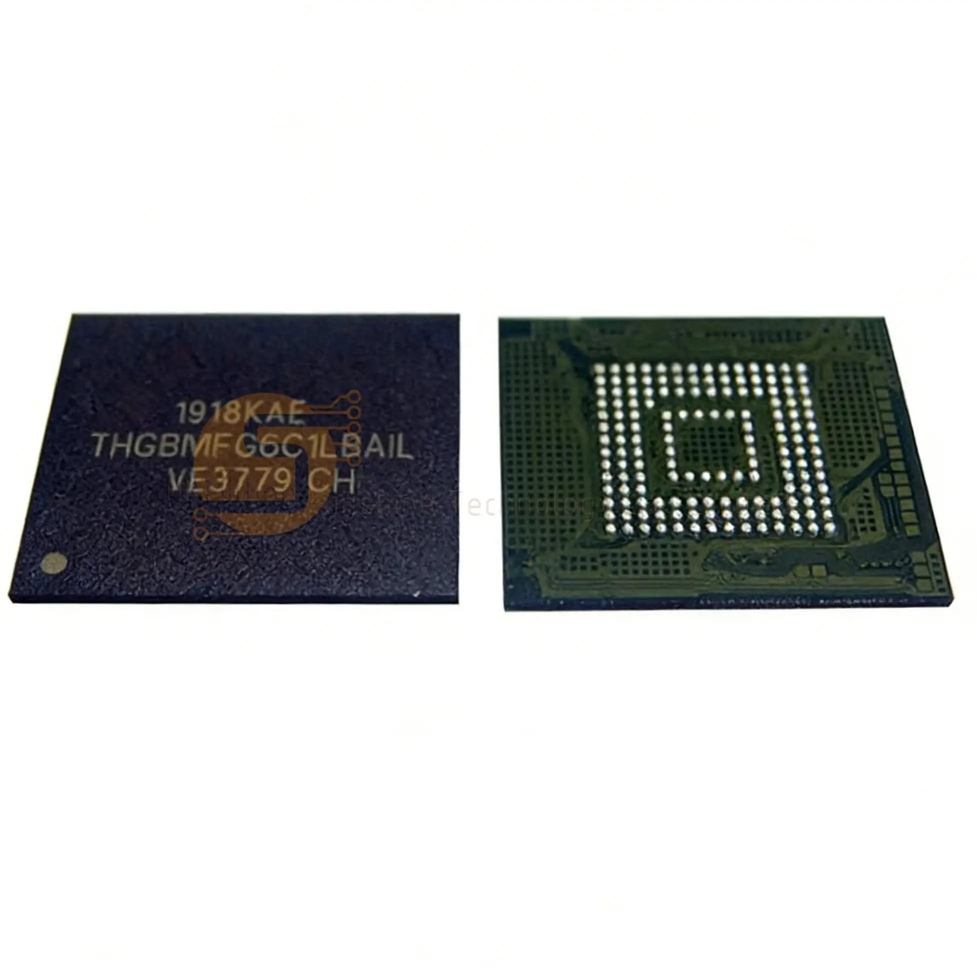 THGBMFG6C1LBAIL THGBMFG6C1L eMMC Chip 8GB eMMC 5.0 153-Ball FBGA Flash Memory IC For TV Box Tablet Smartphone
