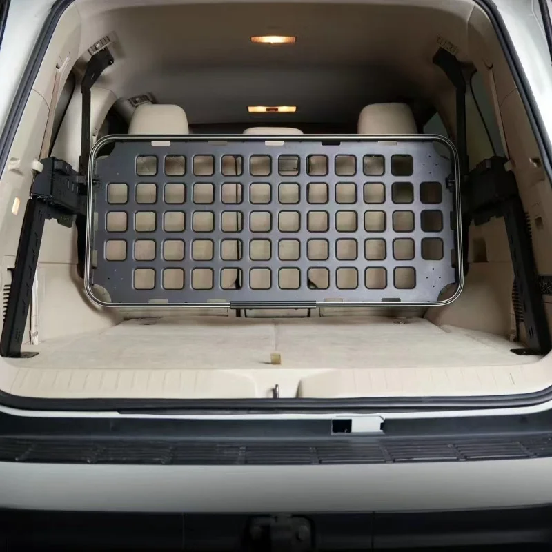 For Toyota LC300 Rear Trunk Shelf Storage Cargo Organizers Racks Quick-folding Multi-level Trunk Camping Table