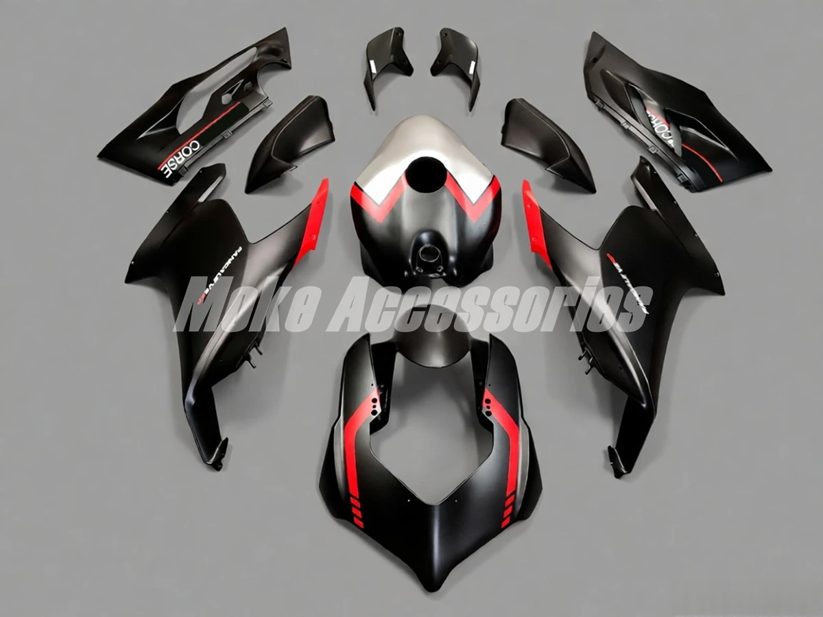 

Комплект обтекателей для Panigale V2 2020 2021 2022, набор кузовных деталей 20 21 22, высококачественный АБС-пластик, литье под давлением, красный, черный, серебристый