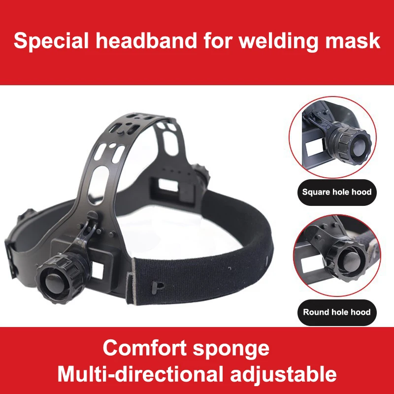 Adjustable Welding Helmet Headgear Replacement, Comfortable Headband & Strap for Welder Mask, Upgrade Accessory