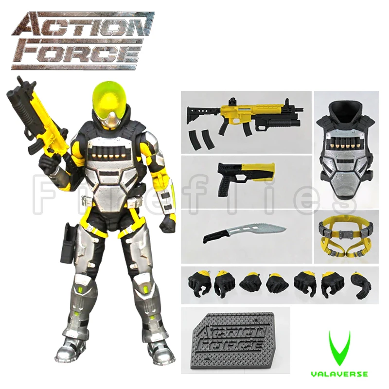 

1/12 6inches Valaverse Action Force Action Figure Wave 2 Scarabs Anime Model For Gift Free Shipping