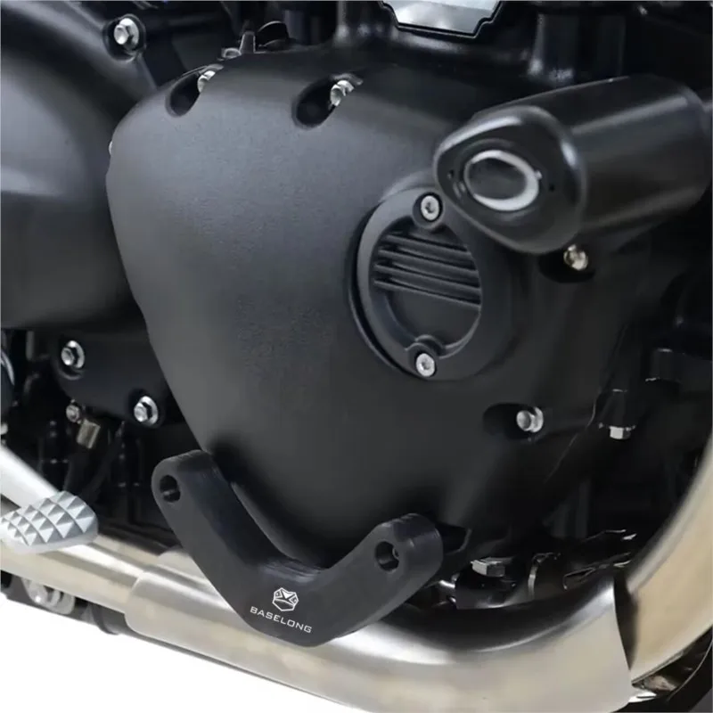 For Speed Twin 1200 Thruxton 1200 / R / RS 2016-2017-2018-2019 Left And Right Engine Case Slider Protect Set Speed Twin 900 1200