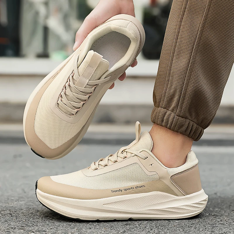 

Мужские и женские новые модные кроссовки с толстой подошвой, большие размеры, легкие, удобные, дышащие, для спорта и активного отдыха на улице.