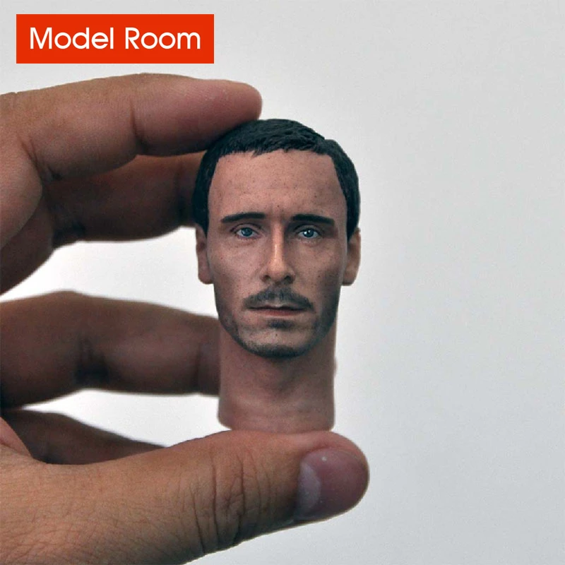 1/6 Scale Michael Fassbender Head Sculpt Carving Model for 12