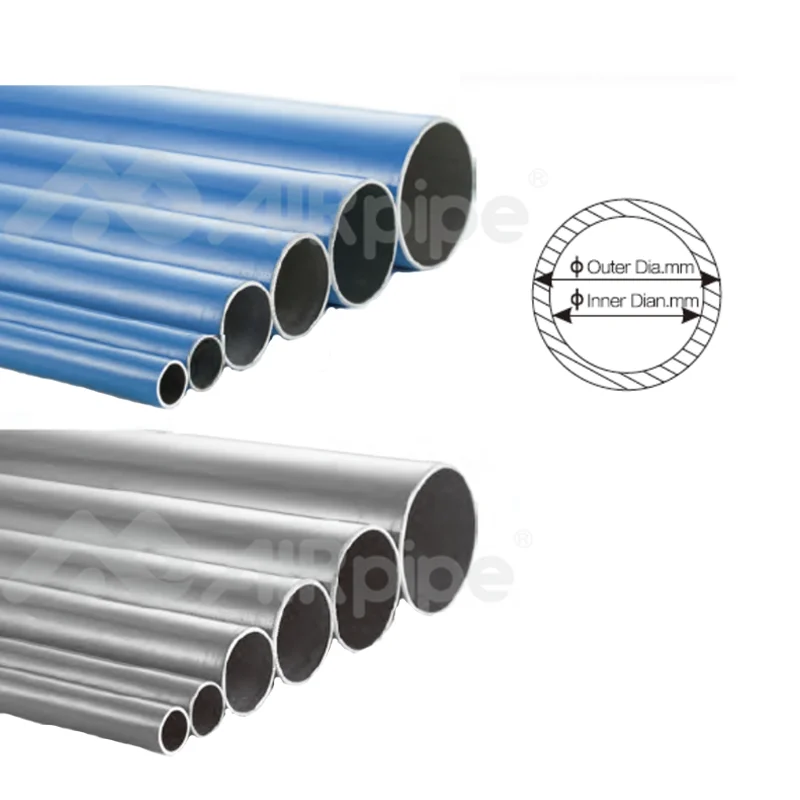 Quick Connector Air Line Efficient Connector Compressed Air Piping System Aluminum Air Pipe