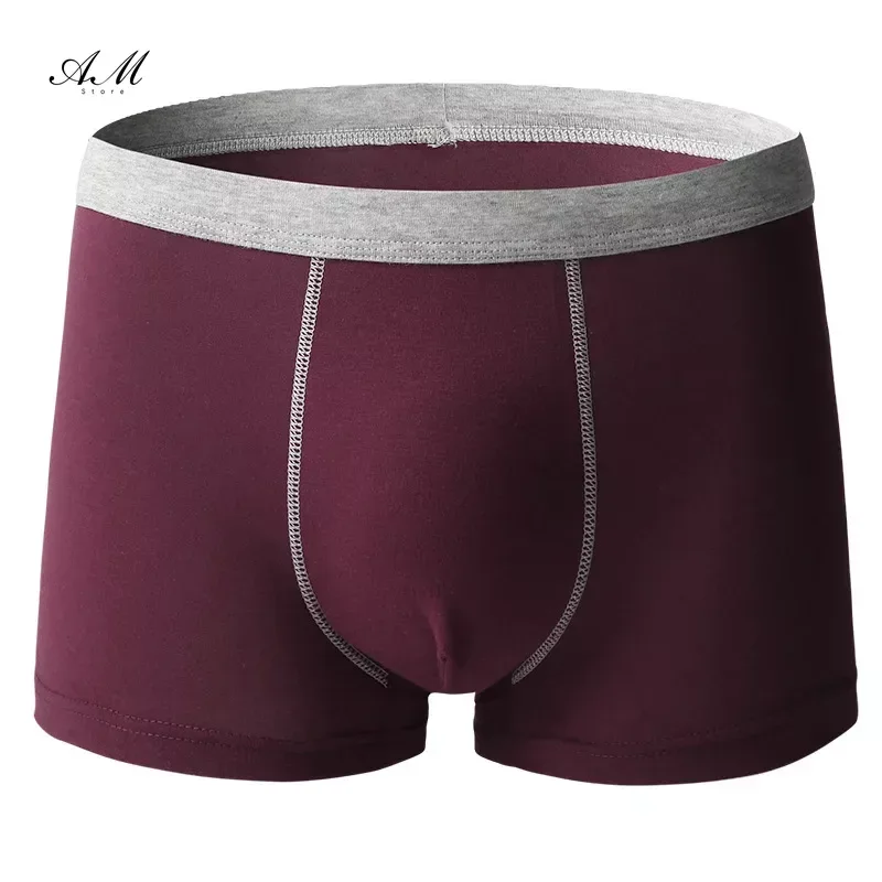 Men\'s Underwear Boxer Shorts Panties L-6XL Comfort Fashionable Loose Cotton Underpants Flat Corner Mens Boxers Shorts Lingerie