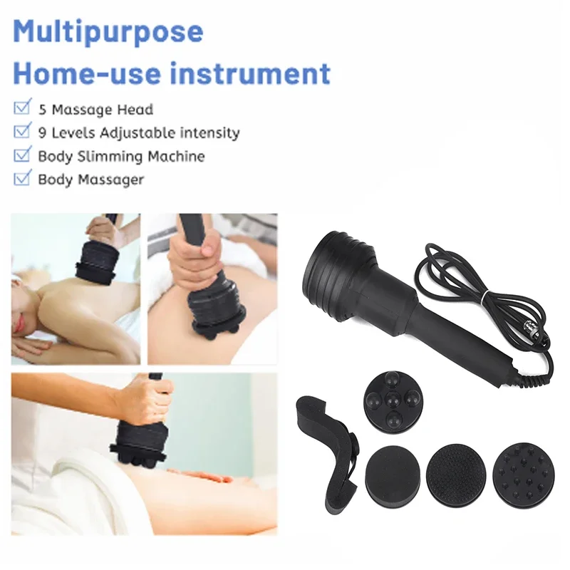 

5 IN 1 Portable Fitness G5 Vibration Cellulite Massager Slimming Machine Cellulite Weight Loss Vibration Fat Remover