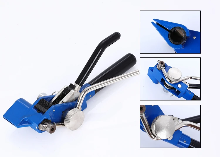 أداة كماشة ربط الكابل من الفولاذ المقاوم للصدأ Tindon-X - آلة التعبئة البحرية LQA أداة شداد وحزام فولاذي #6