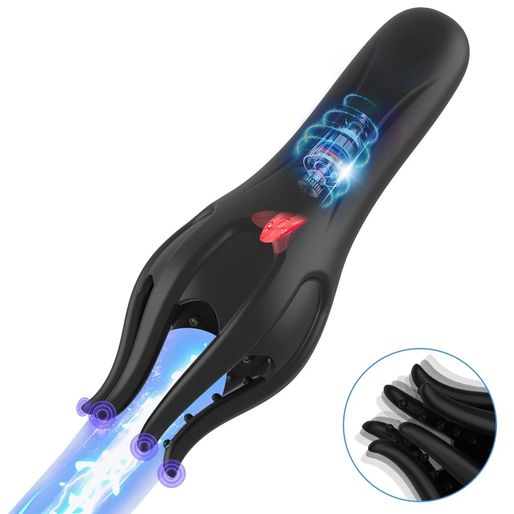 Penis Training Vibrator Male Masturbator Glans Stimulator  Toy for Ejaculation Delay Training Male Pleasure Prolong Endurance