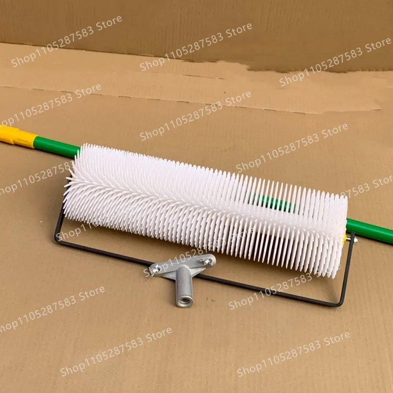 Tooth length 5 cm gypsum-based self-leveling cement drum, thick self-leveling cement high-tooth defoaming drum