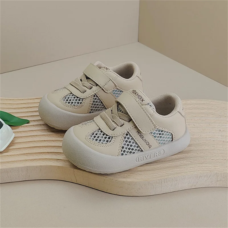 New Summer Baby Shoes Mesh Breathable Toddler Kids Sneakers Outdoor Boys Tennis Soft Sole Fashion little Girls Sneakers