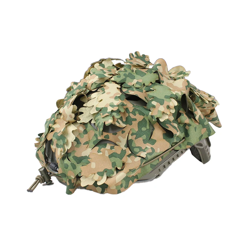 Funda para casco RÁPIDO Flecktarn Splittertarn NFP CADPAT Gorra de camuflaje personalizada camo