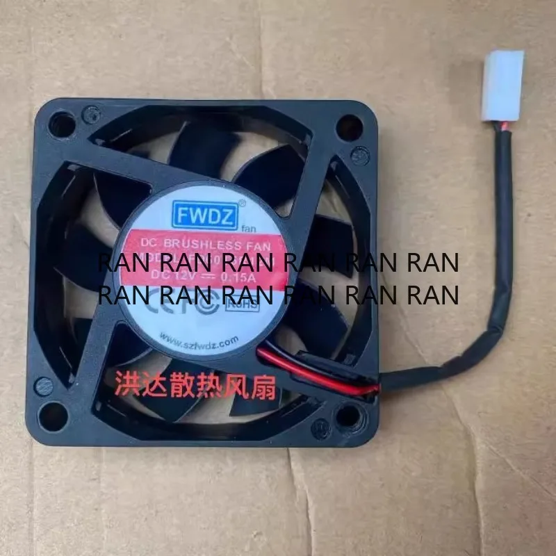 

Новый вентилятор процессора для FWDZ FD6015R12M 12 В 0,15 А 6 см, охлаждающий вентилятор для корпуса блока питания 60*60*15 мм