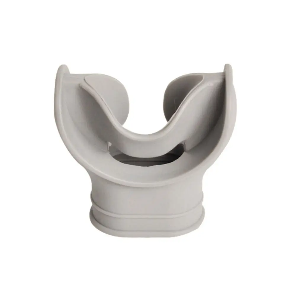 交換用シュノーケルマウスピース舌サポート水中ダイビングレギュレーターマウスピース快適なシリコンダイビングマウスピース