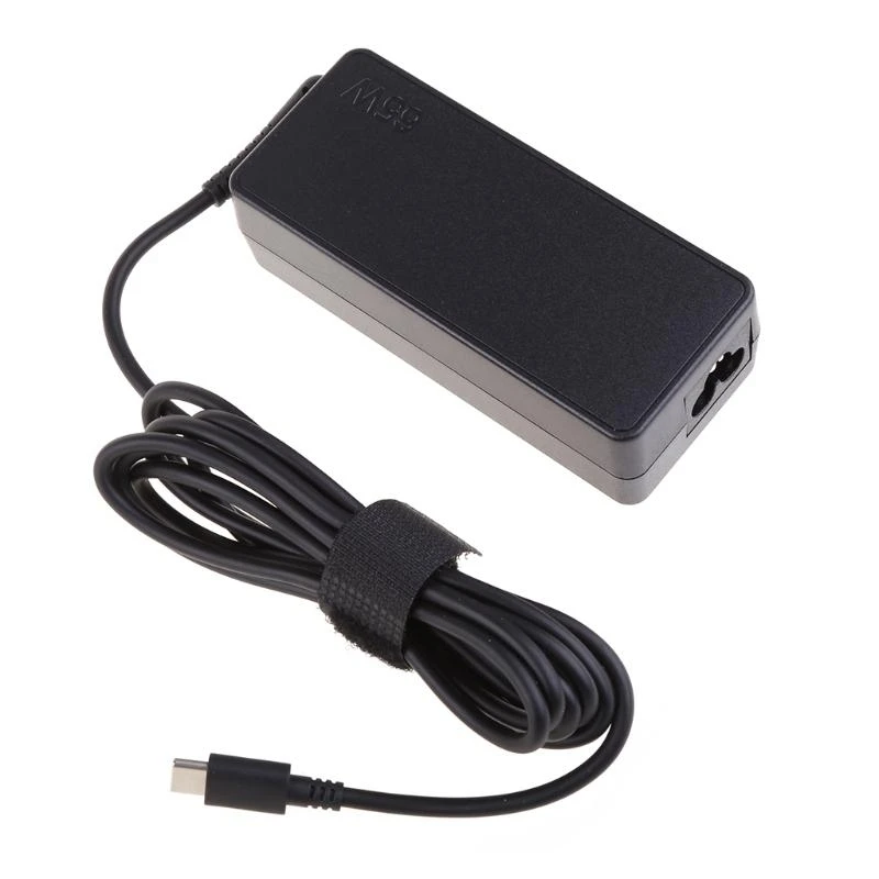 Adaptador potencia cargador tipo C PD 65W Cargador rápido USB C 4.45x1.93x1.14in