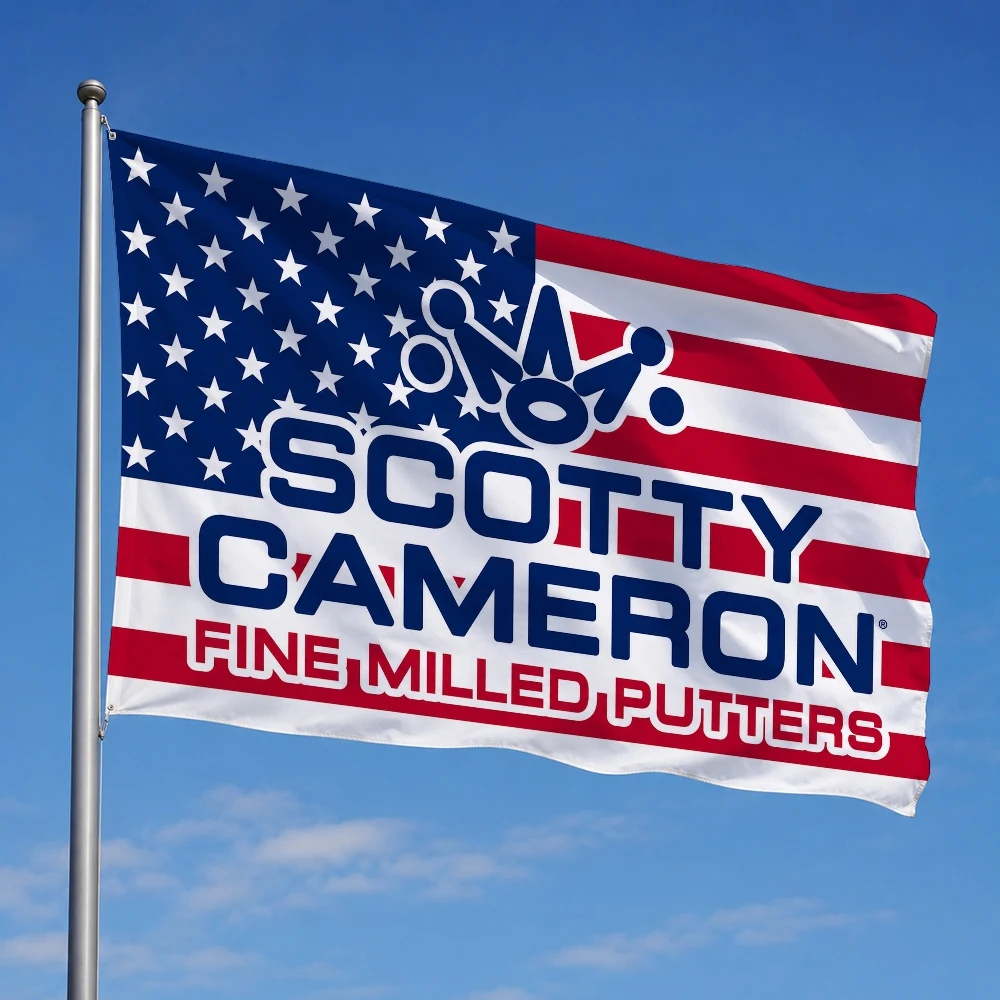 Golf S-Scotty C-Cameron Brand Flag Decoration Outdoor Picnic Party Art Hanging Home Camping Party Banner