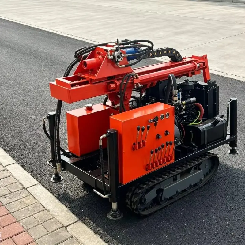 

Customized Small exploration drilling equipment, well drilling machine, bestselling water well rig, exploration drill machine