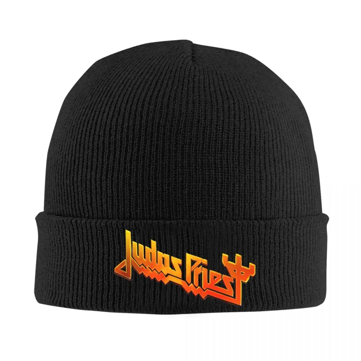 Judas Priest Bonnet Hats English Heavy Metal Band Knitted Hat Unisex Adult Fashion Elastic Beanie Hats Autumn Hippie Graphic Cap