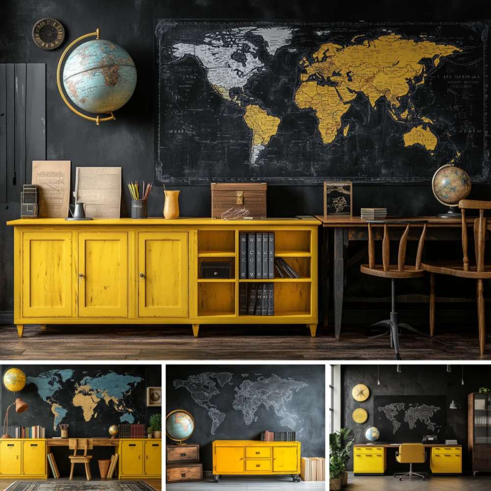Blackboard Classroom Theme Backdrop Back to School Background Graduation Photography Banner Photo Studio Stationery Supplies