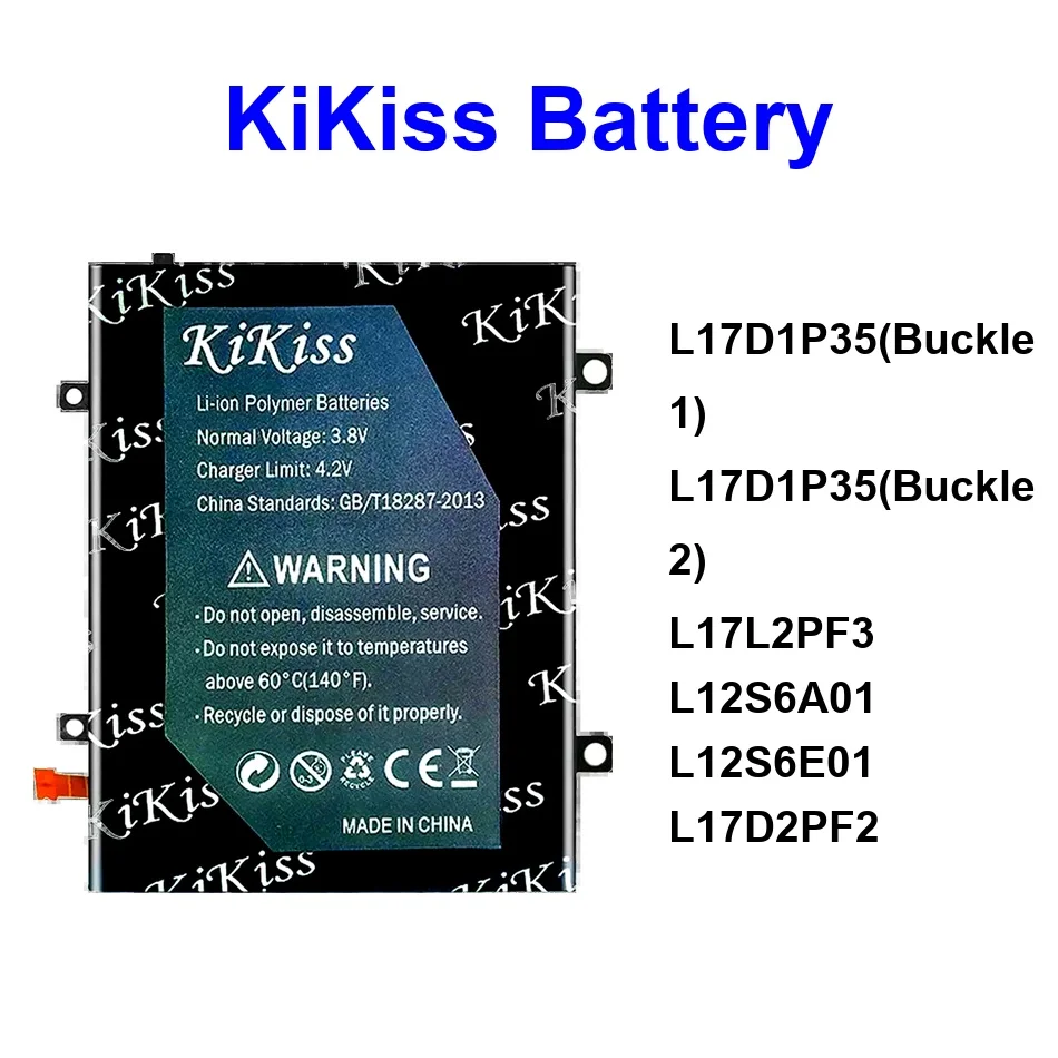 

Аккумулятор для ноутбука с быстрой зарядкой L12S6A01 L12S6E01 L17L2PF3 L17D2PF2 3000-6200 мАч для Lenovo Ideapad D330 Pad y