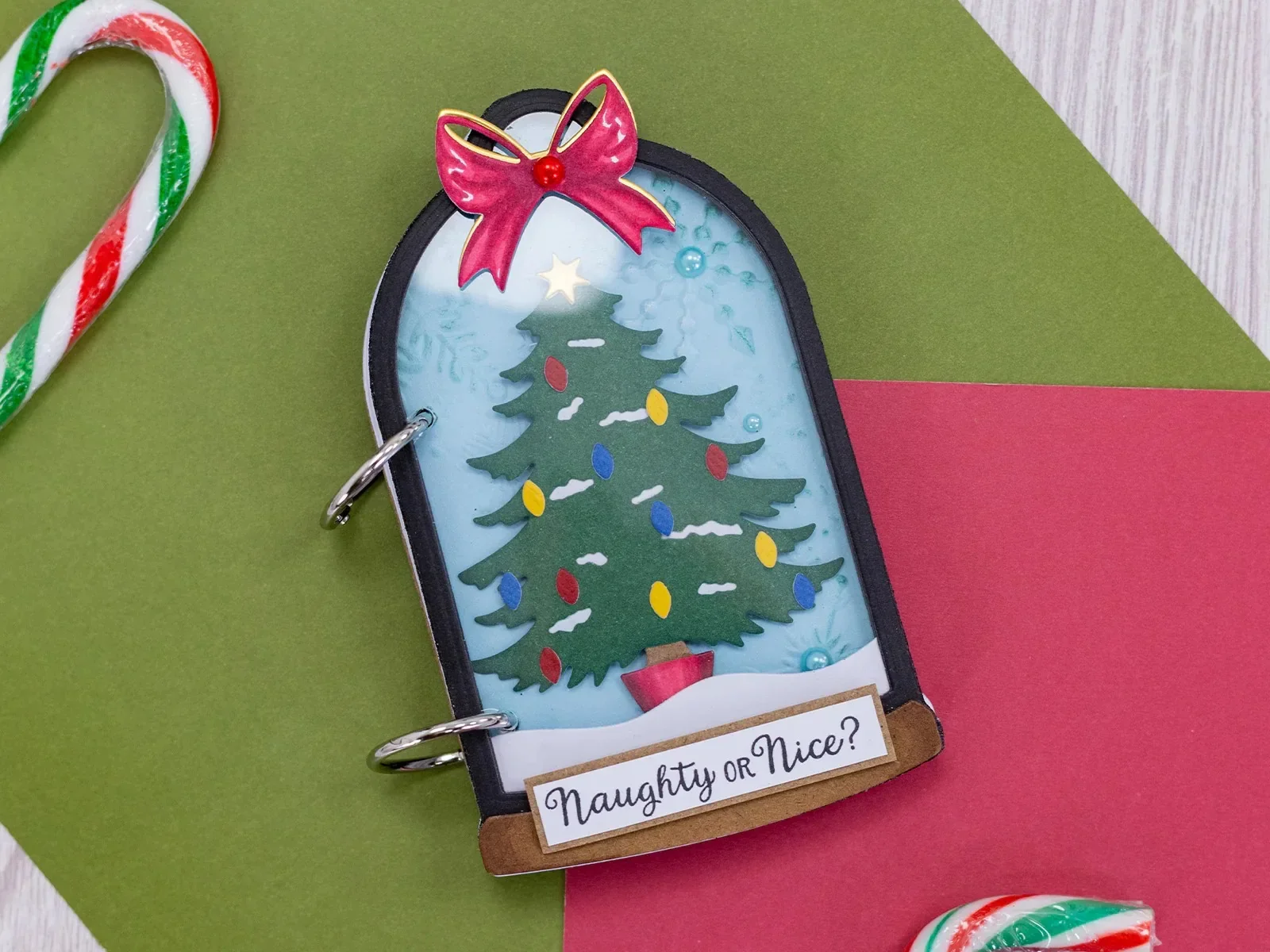 The gifts are piled up like a cake   craft metal cutting dies mold  strips sheet scrapbook paper craft knife mold blade punch