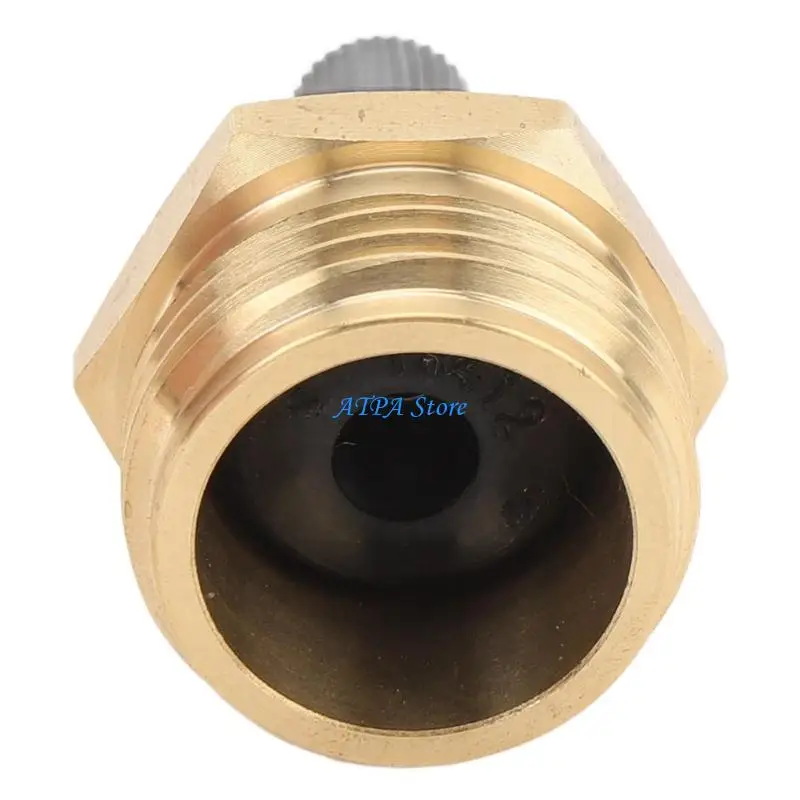 U13C Winterize Blow Out Plug Adapter for Water Pipes Brass Construction Provide Robust Defense Against Winter Freeze Damage