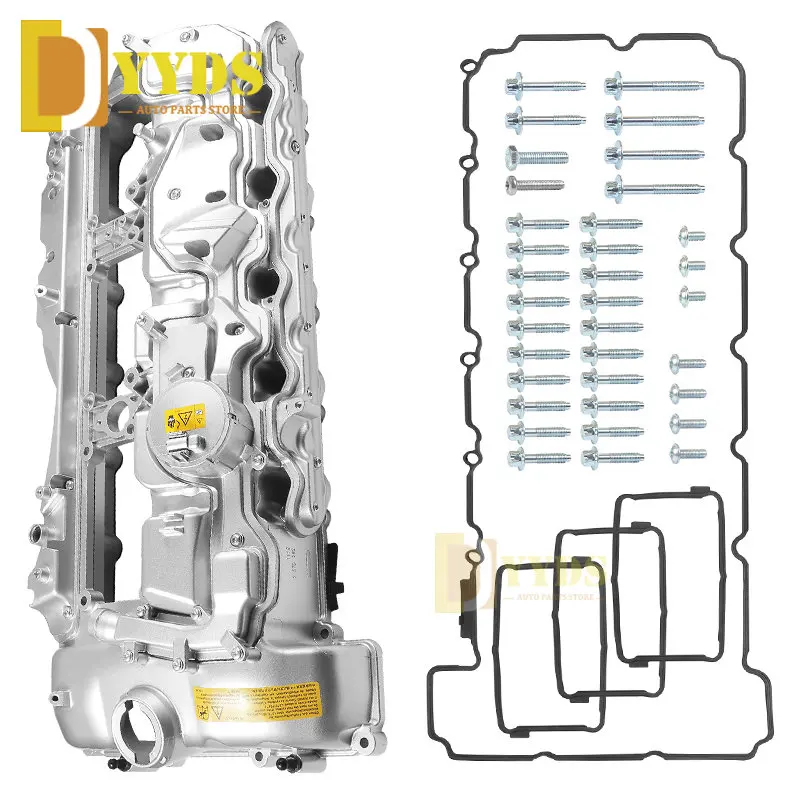 11127570292 For BMW N55 Aluminum Valve 3.0L 135i 335i 535i 640i 740i X3 X5 X6 535ixDrive Cylinder Head Cover W/Gasket & Bolts