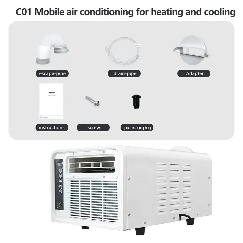 Factory Hot Sale Cost-effective Portable Mini Air Conditioner Electric Car & Outdoor Use New Style Home Appliance view 2