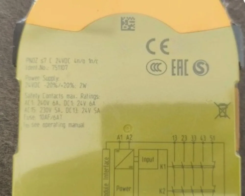 Brand New Original 751107 Safety Relay 24VDC Fast Delivery Fast Delivery