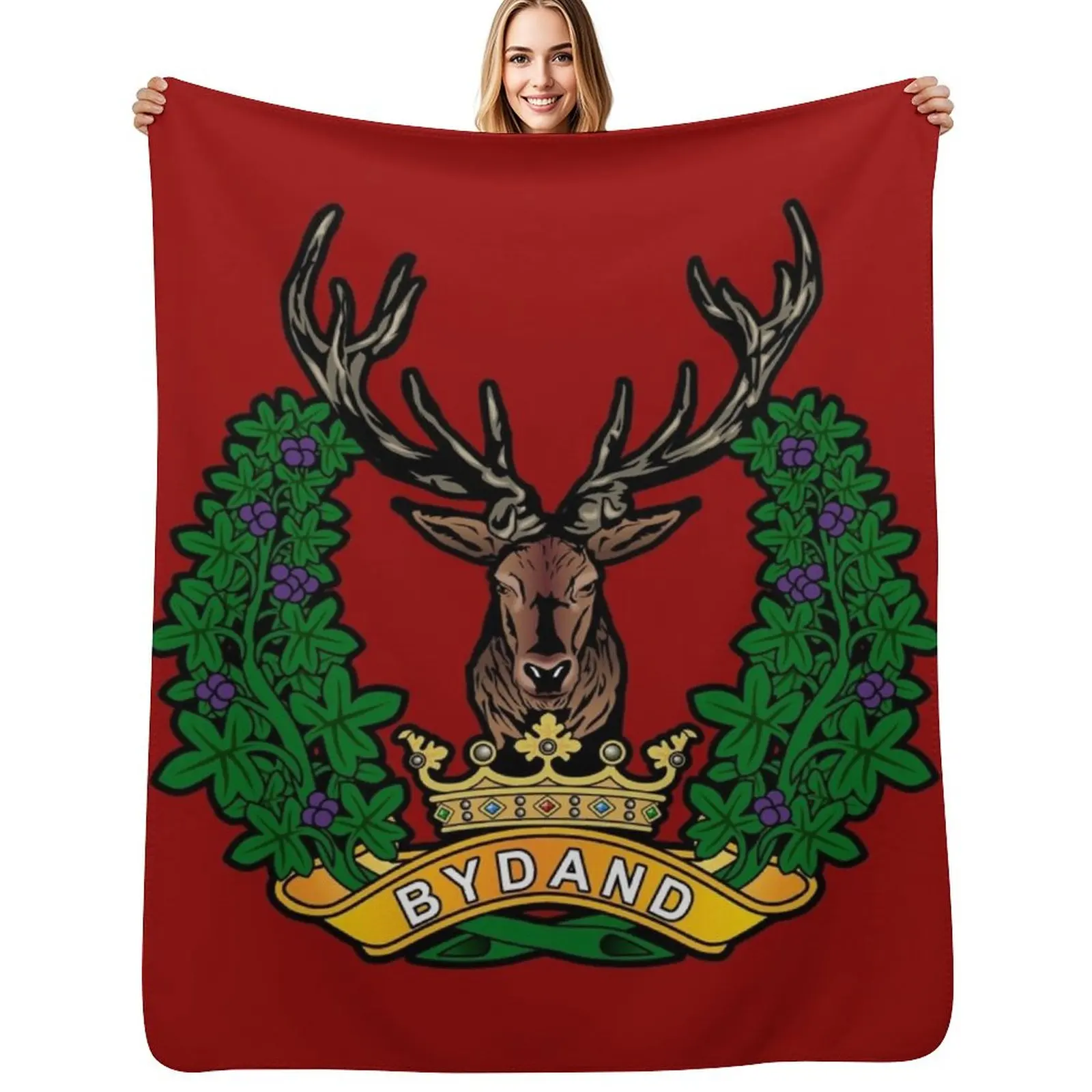 GORDON HIGHLANDERS Throw Blanket Soft Warm Blanket Gift for Men Women Adults