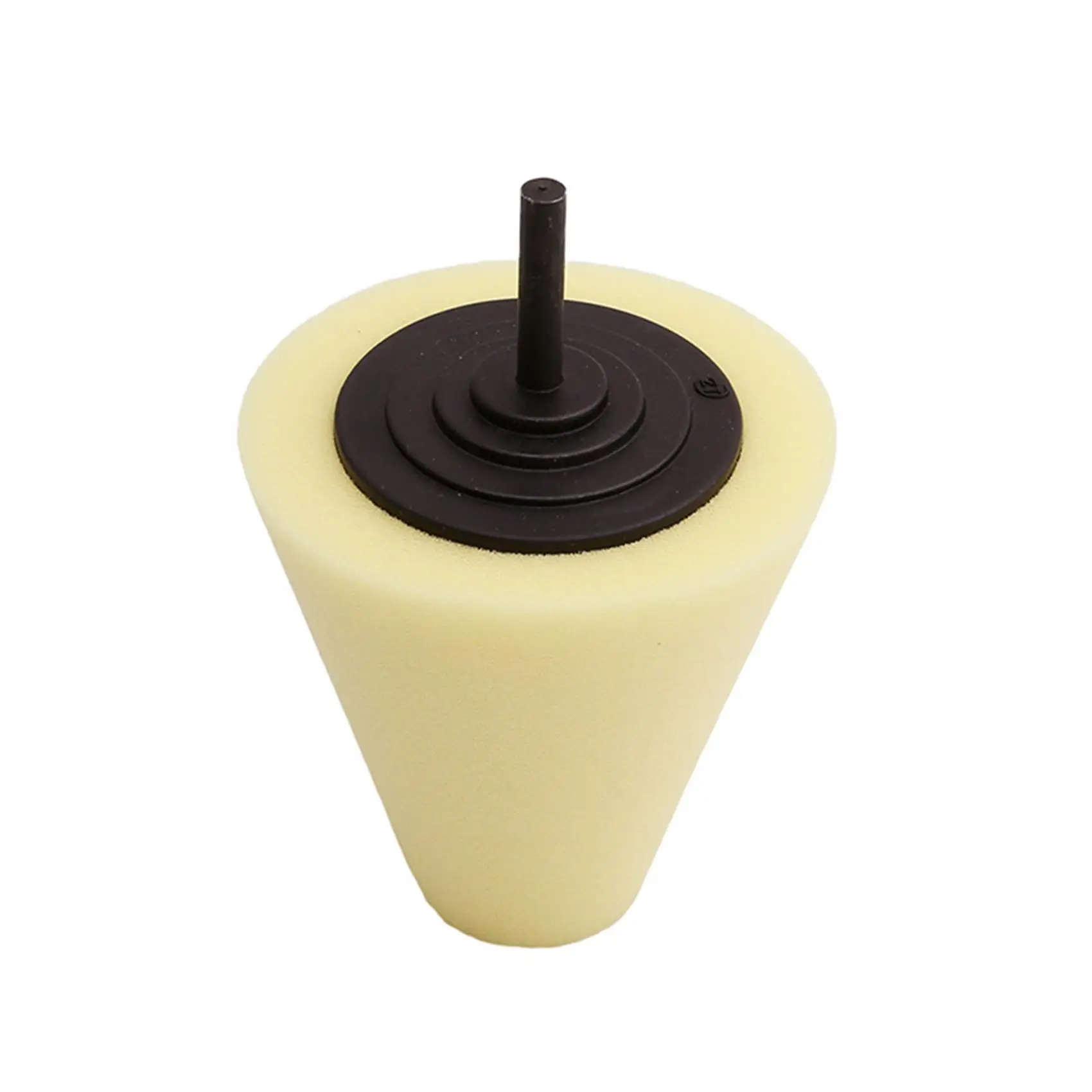 1pc Auto Wheel Polishing Sponge Used for Electric Drill Burnishing Ball Polishing Cone Car Hub Buffing Sponge Car Accessories