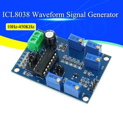 ICL8038 Waveform Signal Generator Sine Triangle Square Wave Module 10Hz-450KHz Medium and Low Frequency Signal Source 12V to 15V