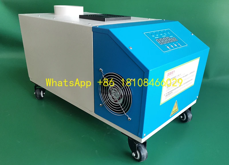 

Digital Mist Maker Air Ultrasonic HumidifierPortable Large Atomizing Fogger Vegetables Mushroom Greenhouse Industrial Electric