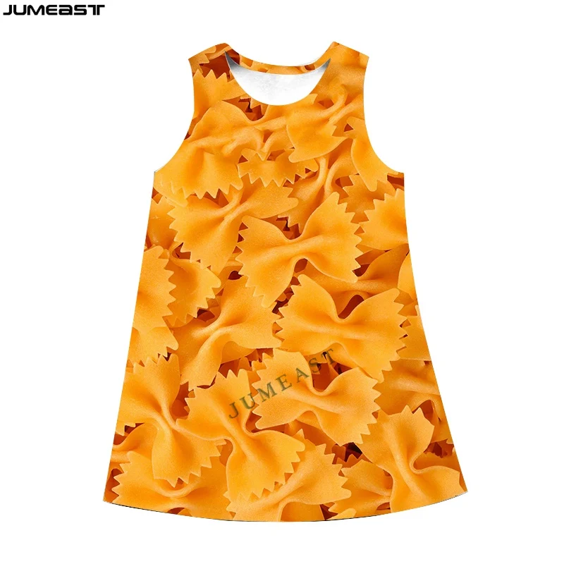 

Jumeast Y2k Women 3D Printed Dresses Hip Hop Bullet Cigarette Noodles Summer Fashion Sleeveless Dress Suspender Nightdress