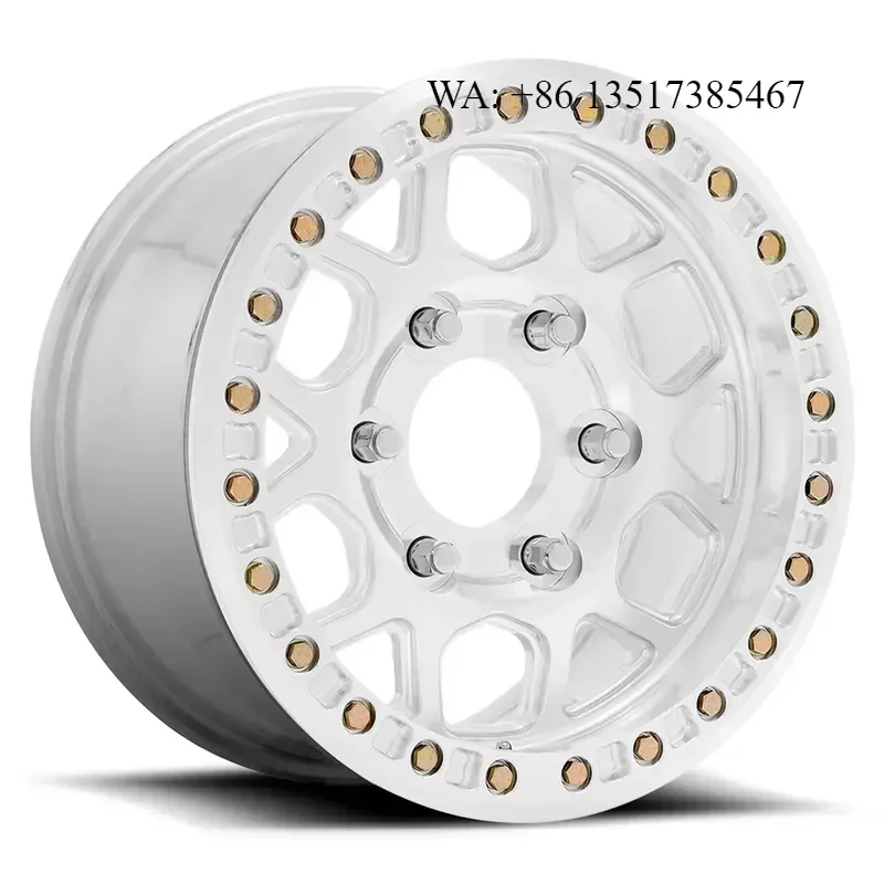Forged Deep Dish Beadlock Wheels CNC Machined 17 18 19 20 Inch 6x139.7 8x165.1 Rock Crawling Desert Racing for Jeep Pickup