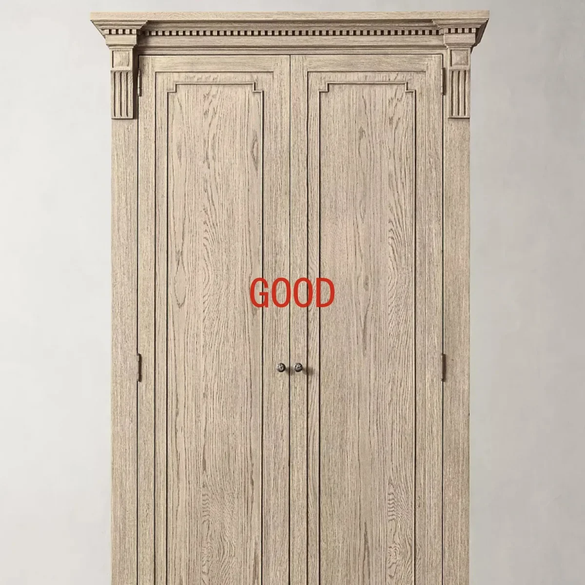 American Country Solid Wood Home Sideboard Cabinet French Simplicity Villa