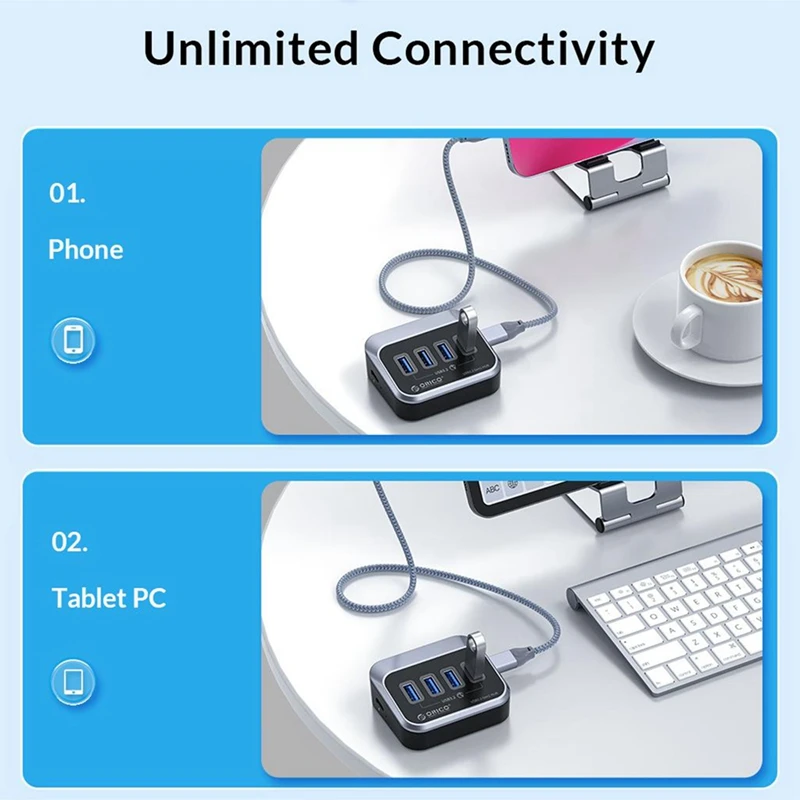 موزع قارئ بطاقات ، نوع C ، واجهة مزدوجة ، محور خط بيانات ، USB ، 5Gbps ، 1