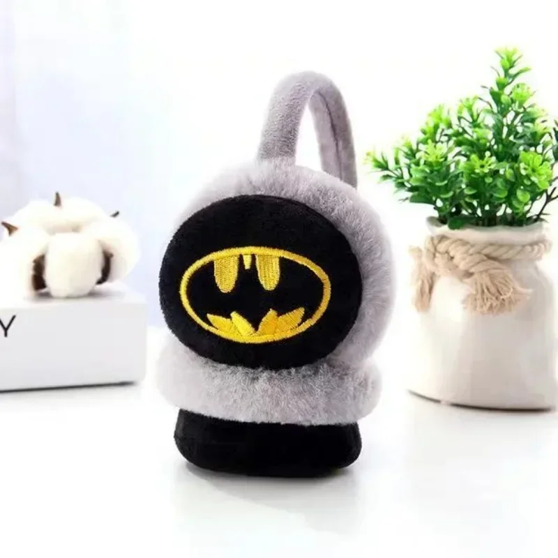 Creative Ear Warmer Cartoon Avengers Captain America Spider-Man Anime Peripheral Boys and Girls Warm Outdoor Anti-freeze Earmuff