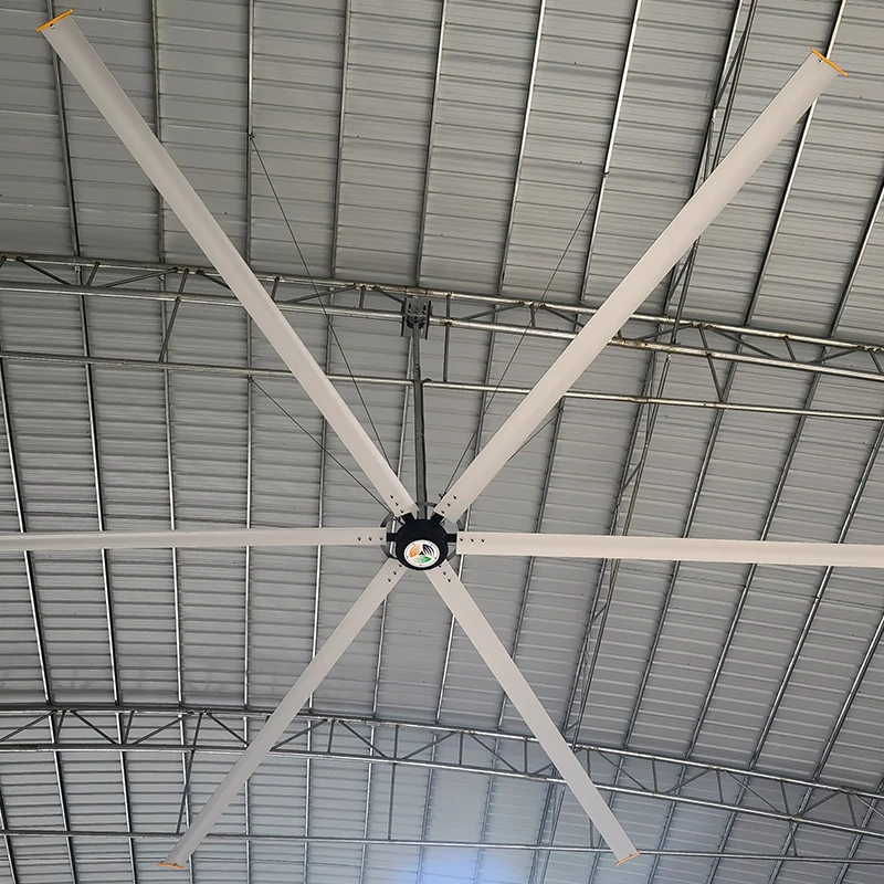 High quality industrial large cooling fan factory workshop warehouse powerful low noise HVLS ceiling fan