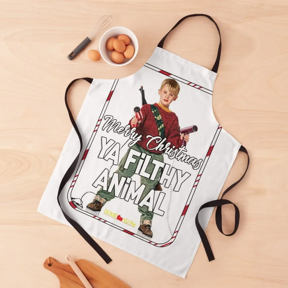 

Merry Christmas Ya Filthy Animal Apron Kitchen Tools innovative kitchen and home items Apron