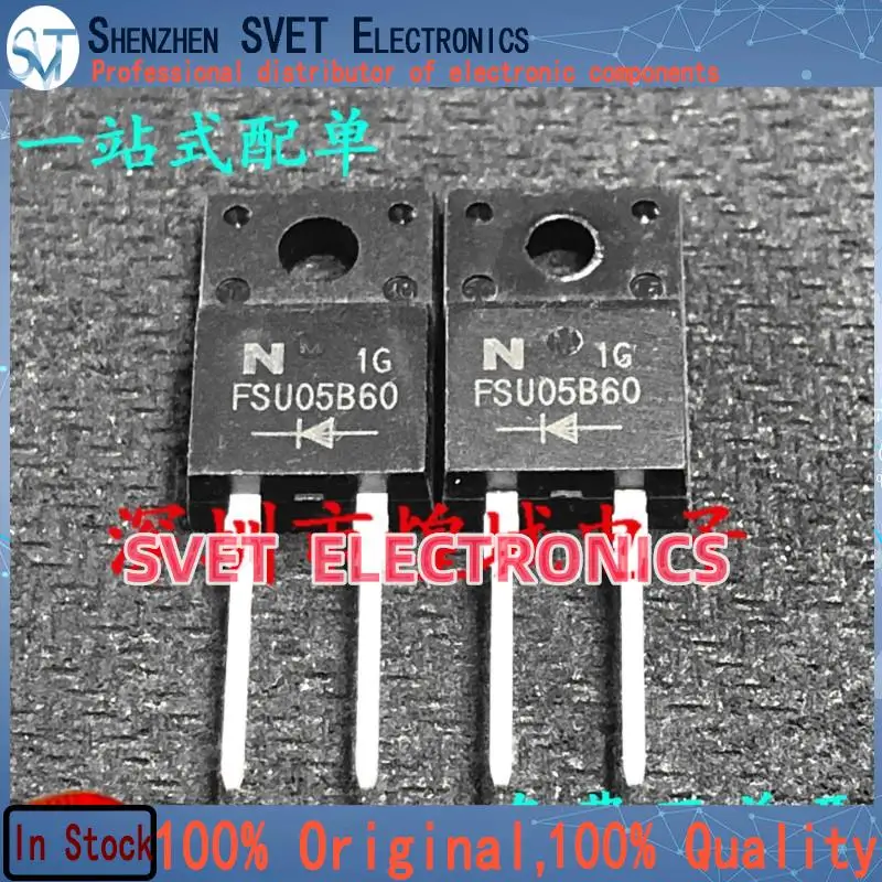 10PCS-50PCS  FSU05B60  TO-220F-2 MOS 600V 5A   Original In Stock Fast shipping