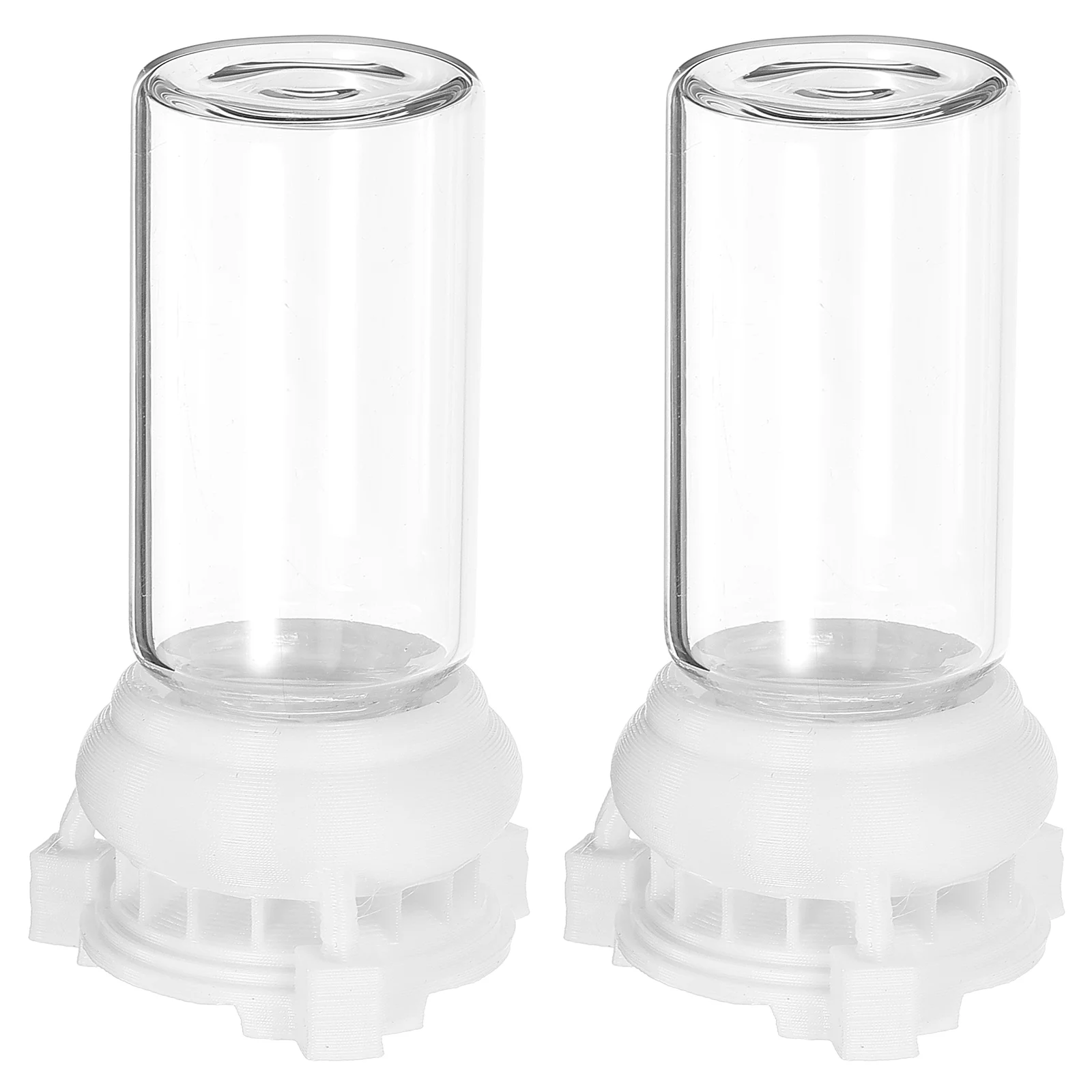 

2 Pcs on Mini Food Acrylic Ant Water Feeder Keeper Tools for Houses Cups Garden Watering Station Waterer