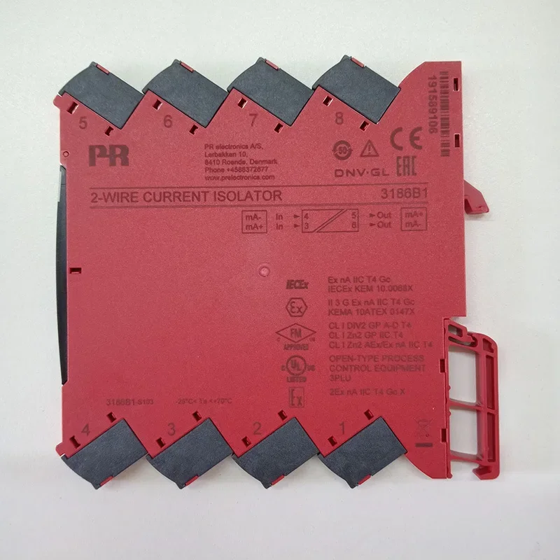 PR 3186B1 Single Channel Two Wire Transmitter Isolator/current Isolator